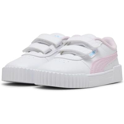 PUMA Carina 3.0 Jelly Heaven V INF Tenis para bebé, Color Blanco y Rosa Perla, Talla 4, Blanco y Rosa Perla, 4 UK Child PUMA Carina 3.0 Jelly Heaven V INF Tenis para bebé, Color Blanco y Rosa Perla, Talla 4, Blanco y Rosa Perla, 4 UK Child