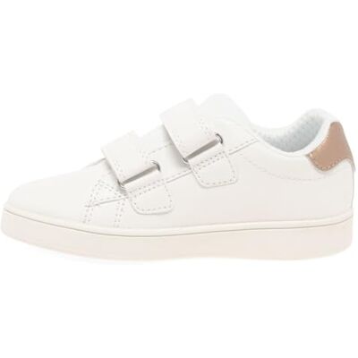 Geox J Eclyper Girl A, Zapatillas, Blanco Rosa Dorado, 36 EU Geox J Eclyper Girl A, Zapatillas, Blanco Rosa Dorado, 36 EU