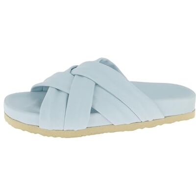 Andrea Conti Damen Pantolette, Mocasín Plano Mujer, Azul H, 36 EU Andrea Conti Damen Pantolette, Mocasín Plano Mujer, Azul H, 36 EU