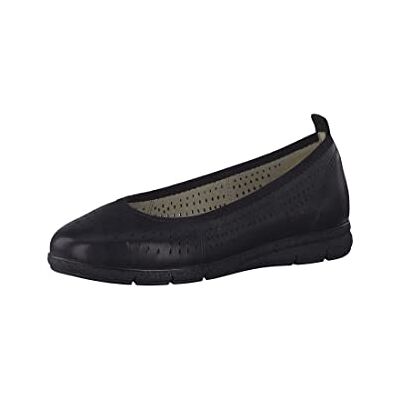 Tamaris -22, Zapatos Tipo Ballet Mujer, Color Negro, 39 EU Tamaris -22, Zapatos Tipo Ballet Mujer, Color Negro, 39 EU