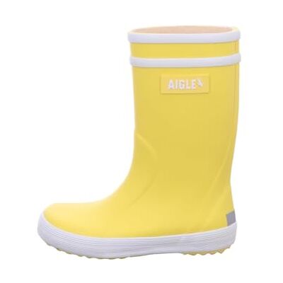 Aigle Lolly Pop 2, Botas de lluvia para Unisex Niños, Amarillo blanco, 38 EU Aigle Lolly Pop 2, Botas de lluvia para Unisex Niños, Amarillo blanco, 38 EU