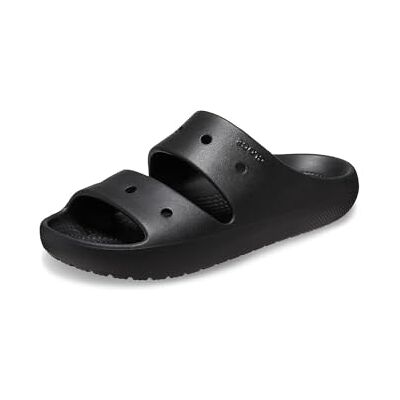 Crocs Unisex Adulto Classic Sandal v2 Sandalia, Black, 42/43 EU Crocs Unisex Adulto Classic Sandal v2 Sandalia, Black, 42/43 EU