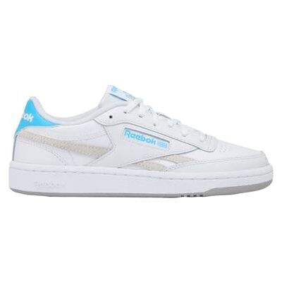 Reebok Club C Revenge, Zapatillas, FTWRWHITE/BARELYGREY/SEMIFUTURECYAN, 36.5 EU Reebok Club C Revenge, Zapatillas, FTWRWHITE/BARELYGREY/SEMIFUTURECYAN, 36.5 EU