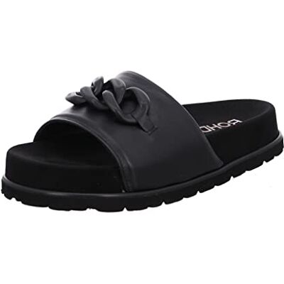 Rohde Mulas para Mujer Siena , Talla:42 EU, Color:Negro Rohde Mulas para Mujer Siena , Talla:42 EU, Color:Negro