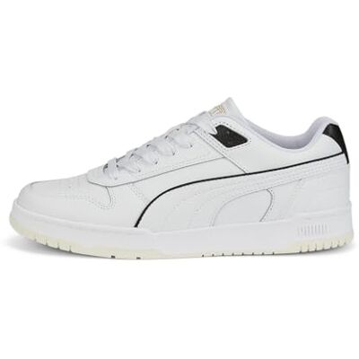 PUMA Rbd Game Low, Zapatillas de Deporte Unisex adulto, White Black Team Gold, 43 EU PUMA Rbd Game Low, Zapatillas de Deporte Unisex adulto, White Black Team Gold, 43 EU