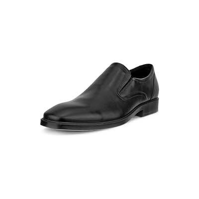 ECCO Mocasines Milan con Puntera Lisa para Hombre, Negro -, 36.5/37 EU ECCO Mocasines Milan con Puntera Lisa para Hombre, Negro -, 36.5/37 EU