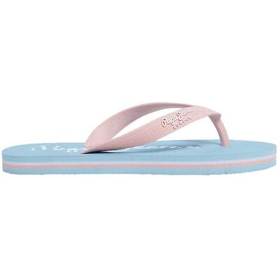 Pepe Jeans Bay Beach Brand G, Chanclas para Niñas, Azul (Pale Blue), 1.5 Pepe Jeans Bay Beach Brand G, Chanclas para Niñas, Azul (Pale Blue), 1.5