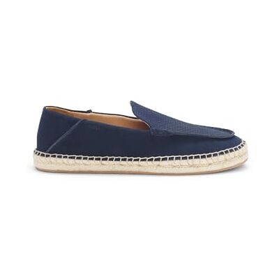 Boss MOCC_sdwv 10260400 01 Mocasines para Hombre, Azul Oscuro, 45 EU Boss MOCC_sdwv 10260400 01 Mocasines para Hombre, Azul Oscuro, 45 EU