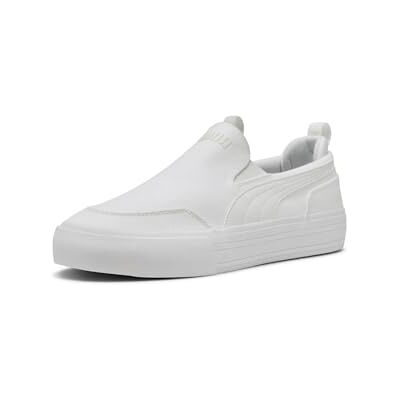 PUMA Court Classic Vulc Zapatos sin Cordones para Hombre, Color Blanco, Talla 11.5, Blanco, 40.5 EU PUMA Court Classic Vulc Zapatos sin Cordones para Hombre, Color Blanco, Talla 11.5, Blanco, 40.5 EU