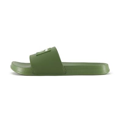Champion Sandalias Arubo Slide para hombre, color verde (GS526), talla 9.5, Verde Gs526, 44 EU Champion Sandalias Arubo Slide para hombre, color verde (GS526), talla 9.5, Verde Gs526, 44 EU