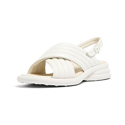 Camper Women's Spiro K201494 X-Strap Sandal, White Natural 003, 39 EU Camper Women's Spiro K201494 X-Strap Sandal, White Natural 003, 39 EU