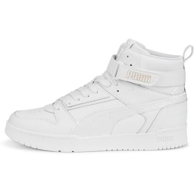 PUMA Unisex Rbd Game Zapatillas, White White Team Gold, 47 EU PUMA Unisex Rbd Game Zapatillas, White White Team Gold, 47 EU