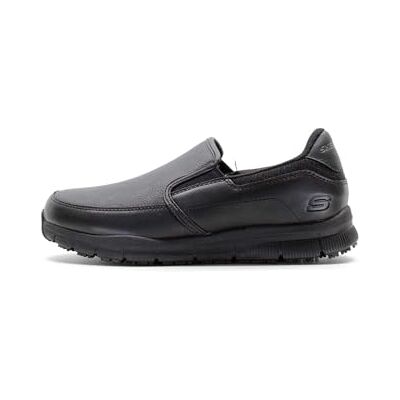 Skechers NAMPA ANNOD, Mocasín para Mujer, Black Synthetic (pu), 38.5 EU Skechers NAMPA ANNOD, Mocasín para Mujer, Black Synthetic (pu), 38.5 EU