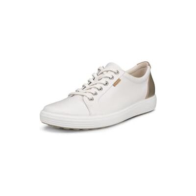 ECCO Zapatillas Deportivas Soft 7 Woven Slip On II para Mujer, White Pure White Gold Exclusive, 41/42 EU ECCO Zapatillas Deportivas Soft 7 Woven Slip On II para Mujer, White Pure White Gold Exclusive, 41/42 EU