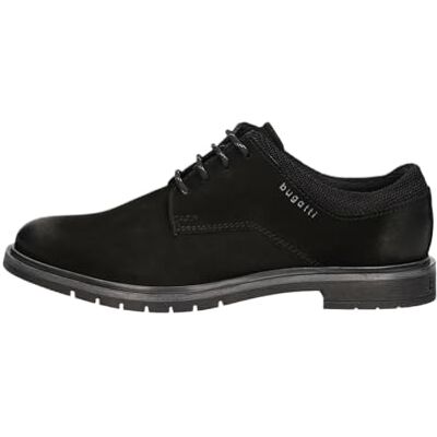 bugatti 311-AJV01 Zapatillas con Cordones para Hombre, Color Negro, Talla 42 EU, Negro, 42 EU bugatti 311-AJV01 Zapatillas con Cordones para Hombre, Color Negro, Talla 42 EU, Negro, 42 EU