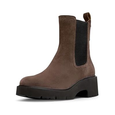 Camper Botas Chelsea Milah para mujer, color marrón, talla 42 EU, Marrón 018, 42 EU Camper Botas Chelsea Milah para mujer, color marrón, talla 42 EU, Marrón 018, 42 EU