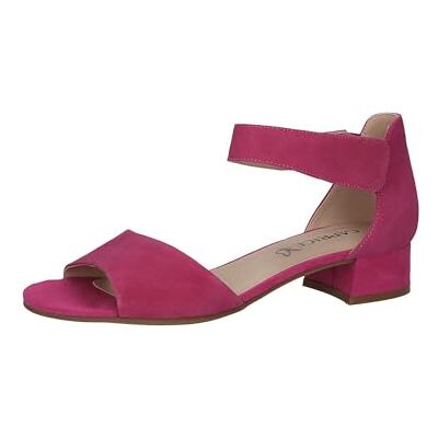 CAPRICE , Sandalia con talón Mujer, Suede Fucsia, 39 EU CAPRICE , Sandalia con talón Mujer, Suede Fucsia, 39 EU