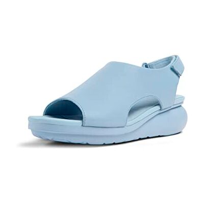 Camper Women's Balloon K201481 Wedge Sandal, Lt Pastel Blue 005, 42 EU Camper Women's Balloon K201481 Wedge Sandal, Lt Pastel Blue 005, 42 EU