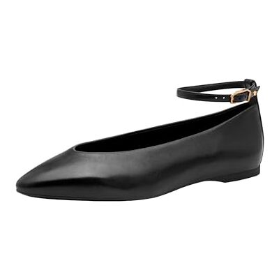 Tamaris Bailarina Strap Bailarinas para Mujer, Color Negro, Talla 38 EU, Negro, 38 EU Tamaris Bailarina Strap Bailarinas para Mujer, Color Negro, Talla 38 EU, Negro, 38 EU