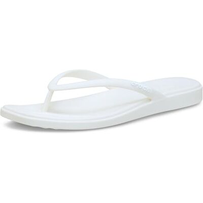 Crocs Mujer Miami Flip Chancla de dedo, Chalk, 34/35 EU Crocs Mujer Miami Flip Chancla de dedo, Chalk, 34/35 EU