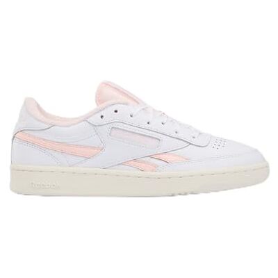 Reebok Zapatillas Deportivas Club C Revenge para Mujer, FTWRWHITE/Chalk/PUREPINK, 42.5 EU Reebok Zapatillas Deportivas Club C Revenge para Mujer, FTWRWHITE/Chalk/PUREPINK, 42.5 EU
