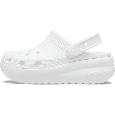 Crocs Unisex Niño Cutie Crush Clog K Zueco, White, 29/30 EU Crocs Unisex Niño Cutie Crush Clog K Zueco, White, 29/30 EU