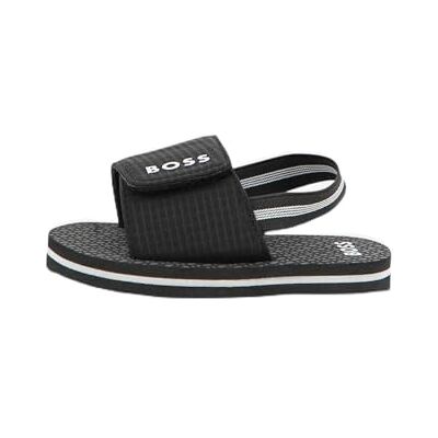 Boss Aqua Slides Baby Boys, Negro, 24 Boss Aqua Slides Baby Boys, Negro, 24