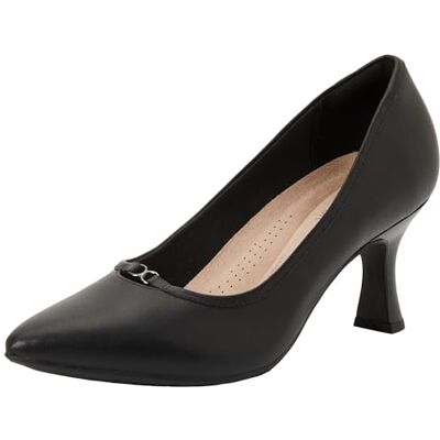 Clarks Kataleyna West Zapatos Deportivos para Mujer, Piel Negra, Talla 36, Piel Negra, 40 EU Clarks Kataleyna West Zapatos Deportivos para Mujer, Piel Negra, Talla 36, Piel Negra, 40 EU
