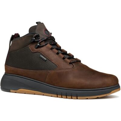 Geox Botas de tobillo U Aerantis 4x4 B ABX para hombre, marrón oscuro, 39 EU Geox Botas de tobillo U Aerantis 4x4 B ABX para hombre, marrón oscuro, 39 EU