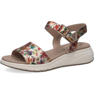 CAPRICE Sandalias Planas para Mujer , Flor de Metal, Talla 42 EU CAPRICE Sandalias Planas para Mujer , Flor de Metal, Talla 42 EU