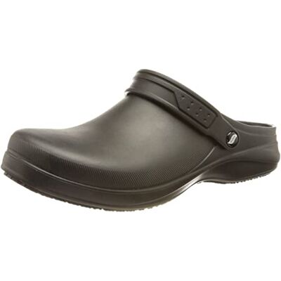 Skechers Zuecos Riverbound Sr Arch Fit para Hombre y Hombre, Color Negro, Eva de inyección Negra, 45.5 EU Skechers Zuecos Riverbound Sr Arch Fit para Hombre y Hombre, Color Negro, Eva de inyección Negra, 45.5 EU