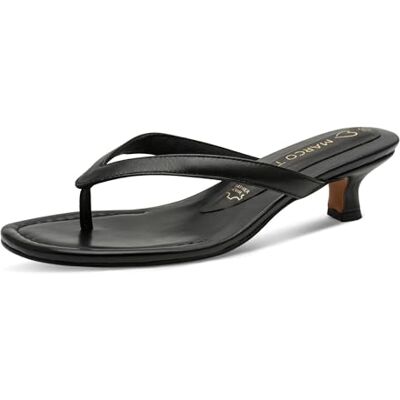 MARCO TOZZI Pantolette , Mula Mujer, Negro, 39 EU MARCO TOZZI Pantolette , Mula Mujer, Negro, 39 EU