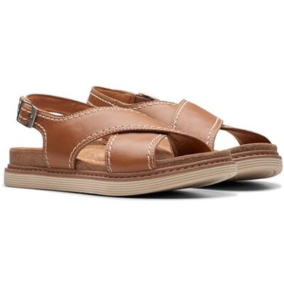 Clarks Sandalias Arwell Slingpara mujer, marrón (Tan Leather), 36 EU Clarks Sandalias Arwell Slingpara mujer, marrón (Tan Leather), 36 EU