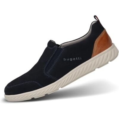 bugatti 321-as561, Mocasín Hombre, Azul Oscuro, 40 EU bugatti 321-as561, Mocasín Hombre, Azul Oscuro, 40 EU