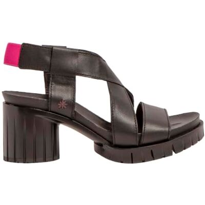 ART Malibu, Sandalia con talón Mujer, Black, 39 EU ART Malibu, Sandalia con talón Mujer, Black, 39 EU