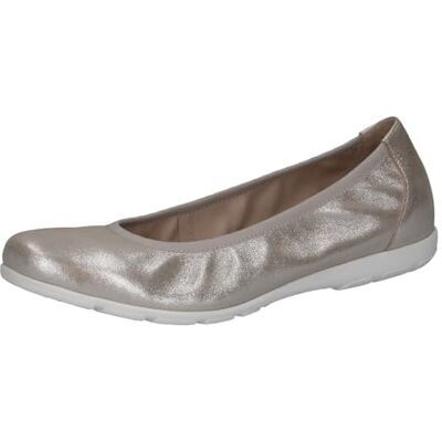CAPRICE Damen , Zapatos Tipo Ballet Mujer, Gris Topo, 42 EU CAPRICE Damen , Zapatos Tipo Ballet Mujer, Gris Topo, 42 EU