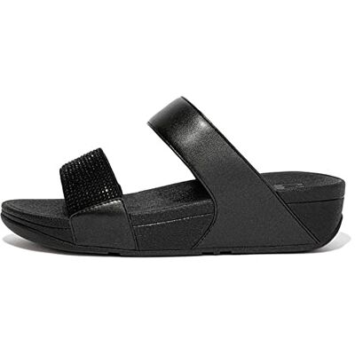 Fitflop Chanclas Lulu Crystal Negro Fitflop Chanclas Lulu Crystal Negro