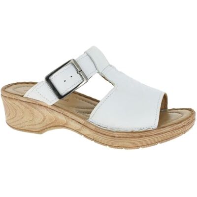 Andrea Conti Sandalias de mujer, Blanco, 40 EU Andrea Conti Sandalias de mujer, Blanco, 40 EU