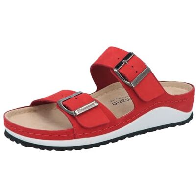 Berkemann Belina, Mule Mujer, Rojo, 36 1/3 EU Berkemann Belina, Mule Mujer, Rojo, 36 1/3 EU
