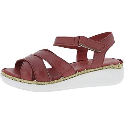 Andrea Conti Sandalias de tacón para mujer, Chili, 38 EU Andrea Conti Sandalias de tacón para mujer, Chili, 38 EU