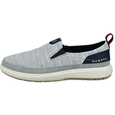 bugatti 341-akn60, Mocasín Hombre, Gris, 46 EU bugatti 341-akn60, Mocasín Hombre, Gris, 46 EU