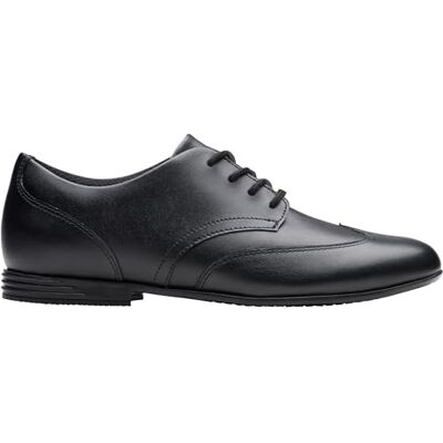 Clarks Originals Finja Wing Y, Shoe Unisex Adulto, Black Leather, 41.5 EU Clarks Originals Finja Wing Y, Shoe Unisex Adulto, Black Leather, 41.5 EU
