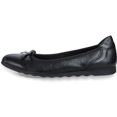 Tamaris Bailarinas para Mujer , Piel Negra, 37 EU Tamaris Bailarinas para Mujer , Piel Negra, 37 EU