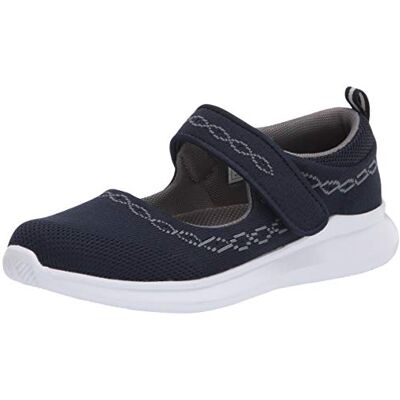 Propét Travelbound, Zapatos Planos Mary Jane Mujer, Navy, 37.5 EU Ancho Propét Travelbound, Zapatos Planos Mary Jane Mujer, Navy, 37.5 EU Ancho