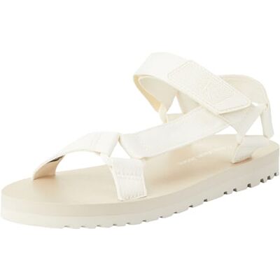 Calvin Sandalias Hombre verano, Blanco (Creamy White/Eggshell), 40 Calvin Sandalias Hombre verano, Blanco (Creamy White/Eggshell), 40