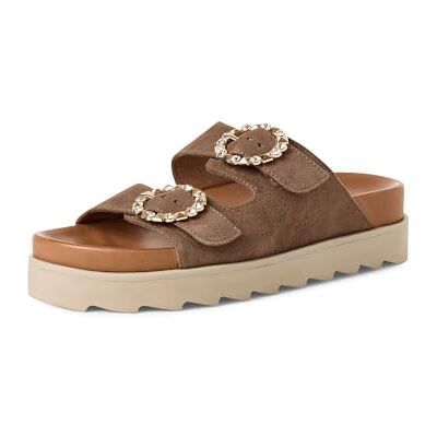 Tamaris Damen , Pantuflas Mujer, Color Pardo, 42 EU Tamaris Damen , Pantuflas Mujer, Color Pardo, 42 EU