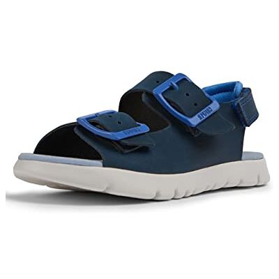 Camper Oruga Sandal K800429, Sandalia de 2 Correas, Niños, Azul 009, 26 EU Camper Oruga Sandal K800429, Sandalia de 2 Correas, Niños, Azul 009, 26 EU