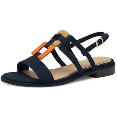 MARCO TOZZI , Sandalias Mujer, Azul Marino, 42 EU MARCO TOZZI , Sandalias Mujer, Azul Marino, 42 EU