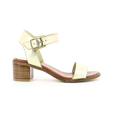Kickers Volou, Sandalias de punta abierta para mujer, Oro 15, 39 EU Kickers Volou, Sandalias de punta abierta para mujer, Oro 15, 39 EU