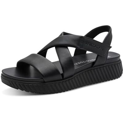 MARCO TOZZI Sandalia para mujer , color negro, talla 40 EU MARCO TOZZI Sandalia para mujer , color negro, talla 40 EU